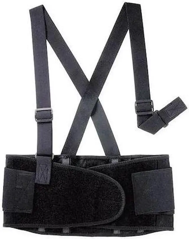 Main image of CONDOR 3RVA7 Back Support,Elastic,XL,Black