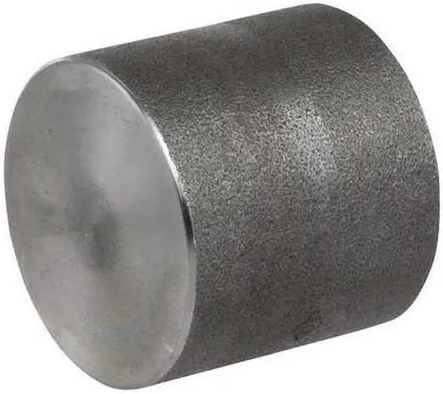 Main image of ZORO SELECT 2UA47 1" FNPT 304 SS Cap, Basic Pipe Fitting Material: Metal