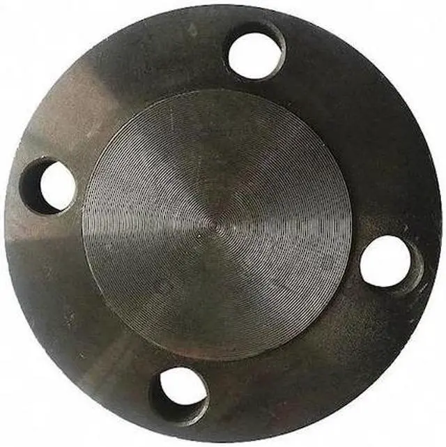Main image of ZORO SELECT FLCS1RFBL800 Blind Flange Blind Flange, 8" Pipe, Welded, Black