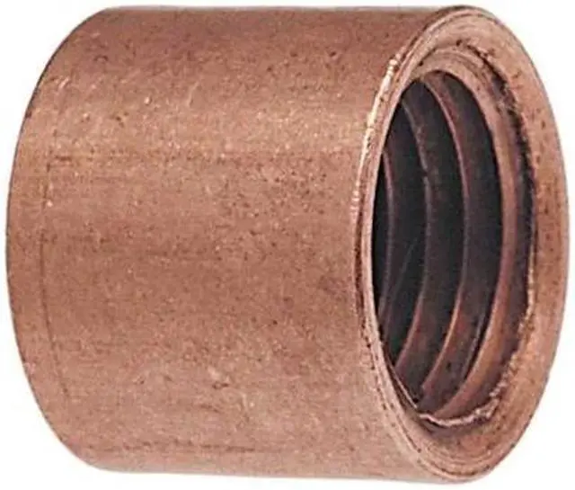 Main image of NIBCO 6183 1/2X1/4 1/2" NOM FTG x 1/4" FNPT Copper Reducing Bushing