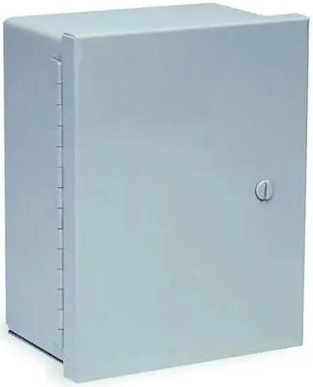 Alt view image 2 of 2 - WIEGMANN N1C060806 NEMA 1 8.0 in H x 6.0 in W x 6.0 in D Wall Mount Enclosure
