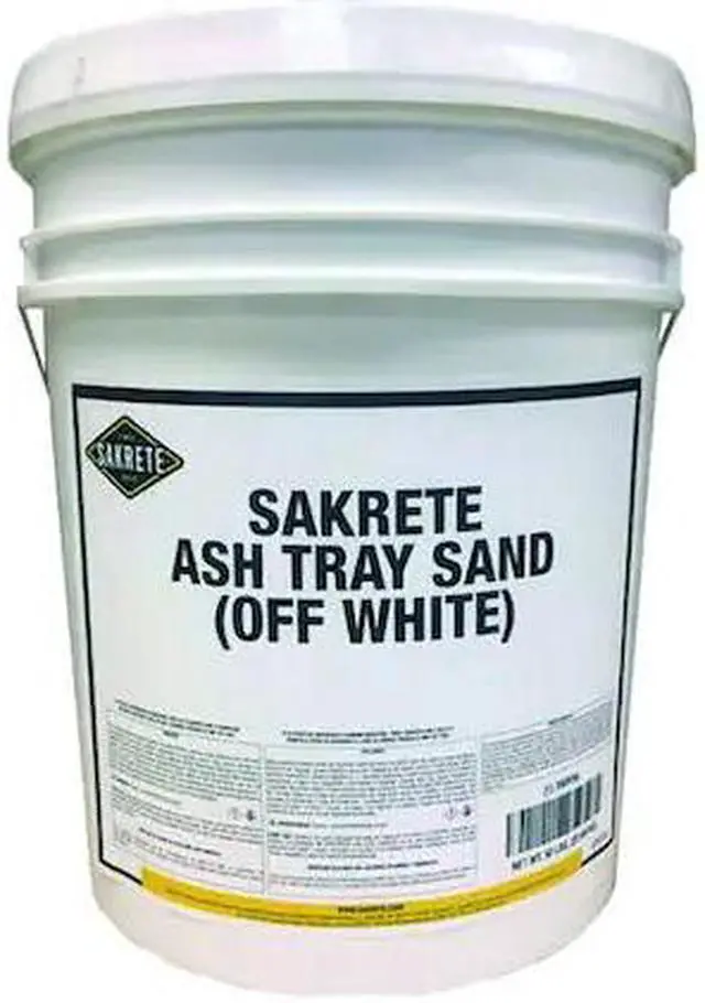 Alt view image 2 of 2 - SAKRETE 120016 Ash Tray Sand,50 lb.,White