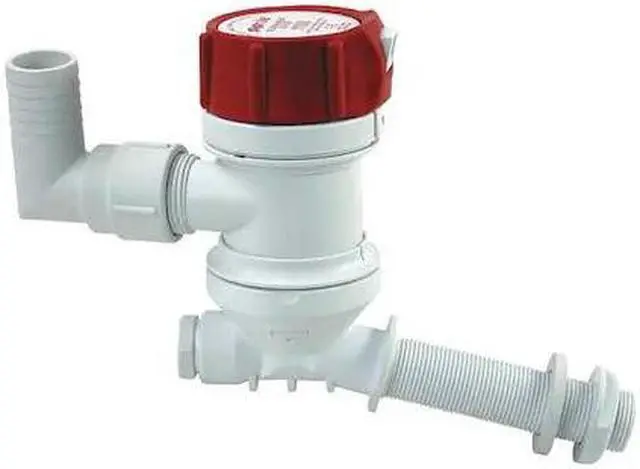 Alt view image 5 of 9 - RULE TOURNAMENT SERIES 800 LIVEWELL ANGLED TH FITTING 403C