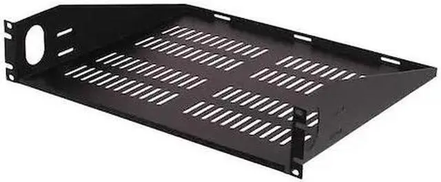 Alt view image 2 of 5 - VIDEO MOUNT PRODUCTS ER-S2UV VMP ER-S2UV Vented Rack Shelf - 2U Rack Height -