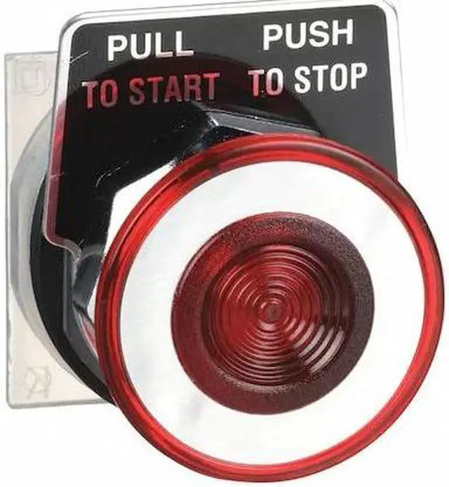 Alt view image 2 of 2 - SCHNEIDER ELECTRIC 9001KR9R Push Button operator, 30 mm, Red