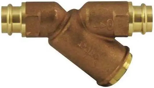 Alt view image 2 of 2 - APOLLO VALVES 59LF003P2PR Y Strainer, 1/2" Pipe, Press, Lead Free Bronze, 250