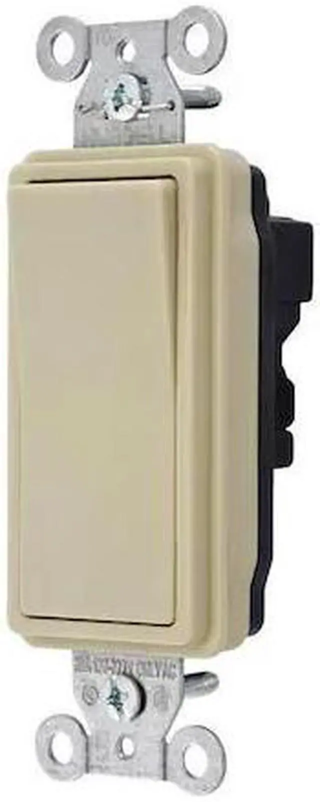 Main image of HUBBELL WIRING DEVICE-KELLEMS SNAP2123I Wall Switch,3-Way,Wiring Modul,15A,Ivory