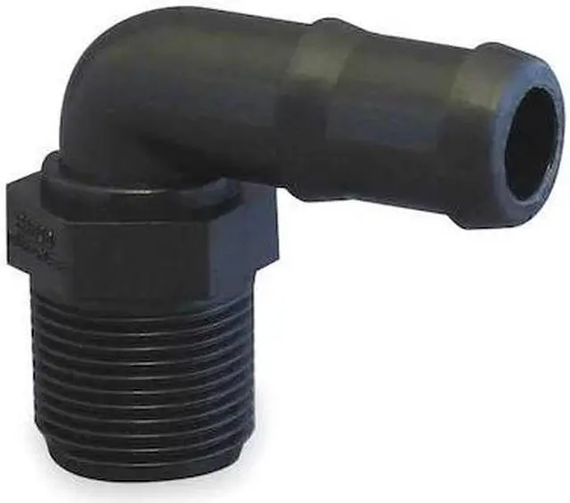 Main image of BANJO HB200-90 2" Barbed x MNPT 90 Degree Elbow