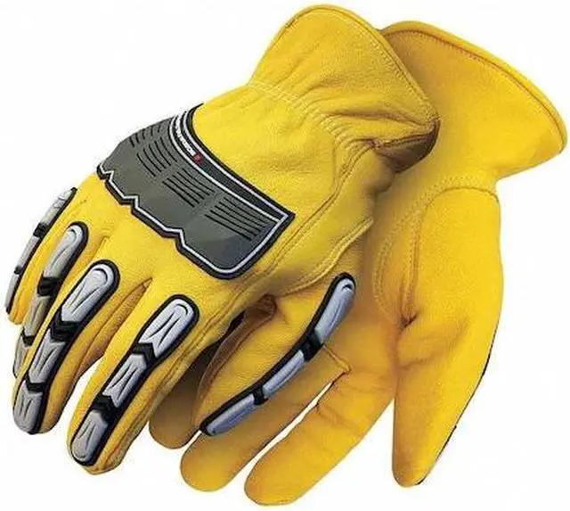 Main image of BDG 20-1-10695-X2L Leather Drivers Gloves, Shirred Slip-On Cuff, Keystone