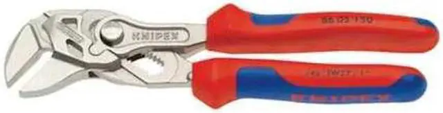 Main image of Pliers Wrench, Steel, Comfort Grip, 6 In