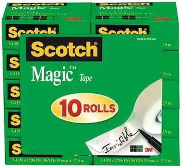 Alt view image 3 of 11 - Scotch-brite Scotch Magic Tape Value Pack MMM810P10K