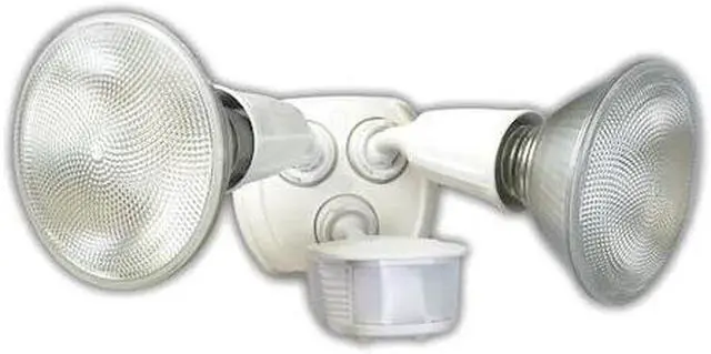 Alt view image 2 of 2 - DESIGNERS EDGE L6003WH Motion Light,180Degree,70 ft.,Wht,16in L