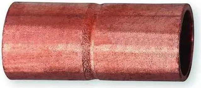 Alt view image 2 of 3 - NIBCO U600RS 1/4 1/4" NOM C Copper Rolled Tube Stop Coupling