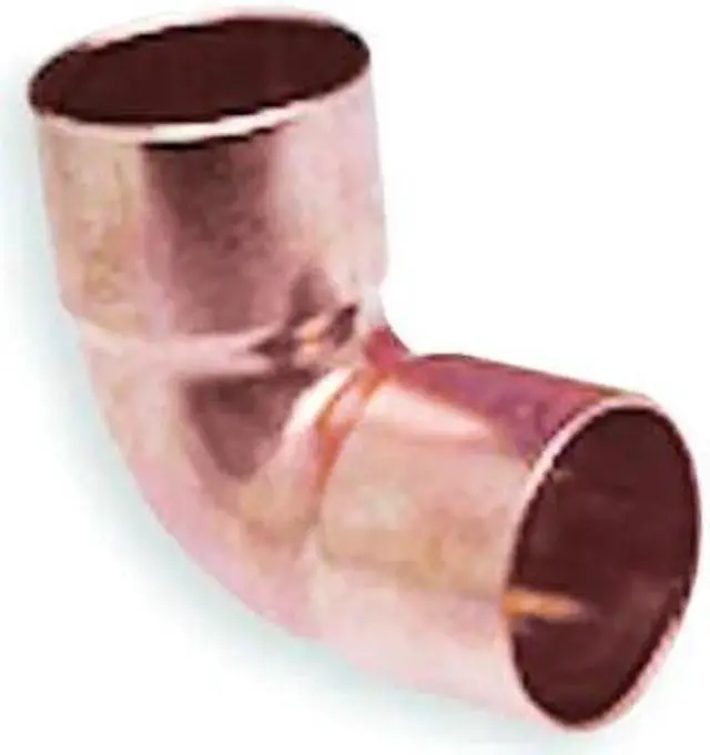 Alt view image 2 of 3 - NIBCO 607.5 1/2" NOM C Copper 90 Degree Close Rough Elbow