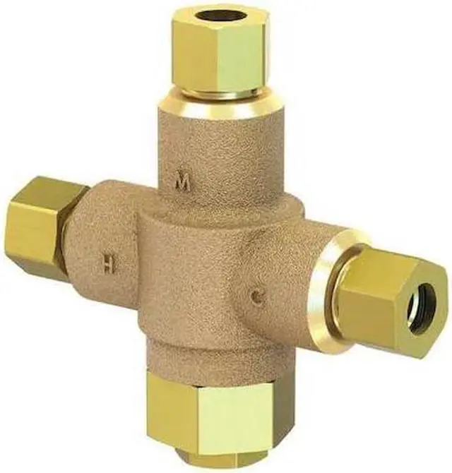 Main image of ACORN CONTROLS ST70-38 Tempering Valve,Brass,125 psi Pressure