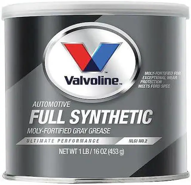 Alt view image 2 of 2 - Valvoline Synthetic Grease, 1 lb., Tub, Dark Gray/Buttery 1 lb. VV986