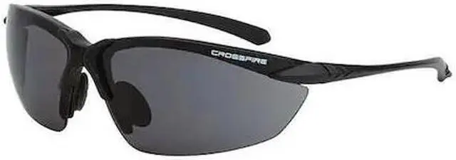 Alt view image 2 of 2 - Radians Crossfire Sniper Scratch-Resistant Safety Glasses , Smoke Lens Color 921