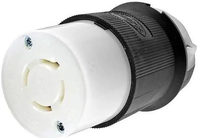 Alt view image 5 of 5 - HUBBELL WIRING DEVICE-KELLEMS HBL2433 Locking Connector, L16-20R, 20 A, 480V