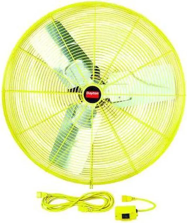 Alt view image 3 of 3 - DAYTON 1VCH5 Air Circulator 30" Non-Oscillating , 115VAC , 8750/9400 CFM