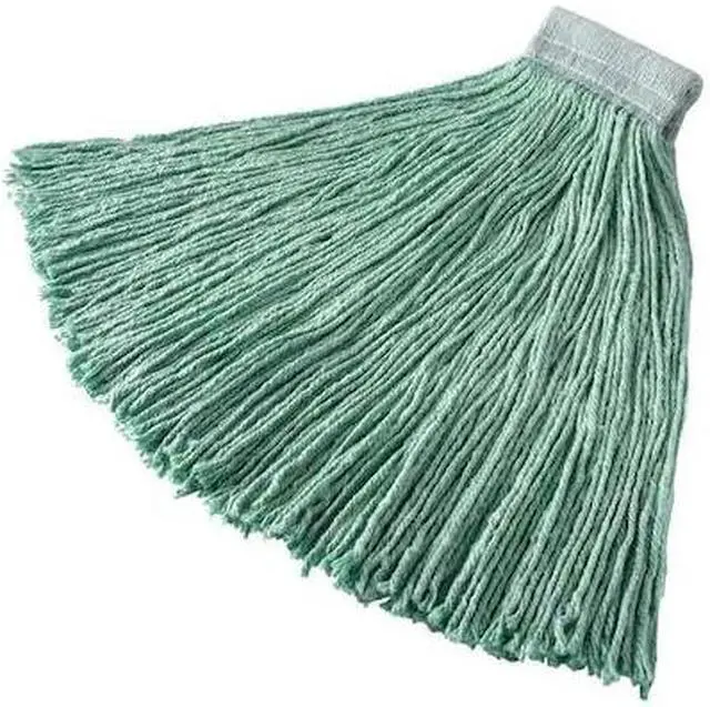 Main image of RUBBERMAID COMMERCIAL FGF13700GR00 5 in String Wet Mop, 28 oz Dry Wt, Clamp On