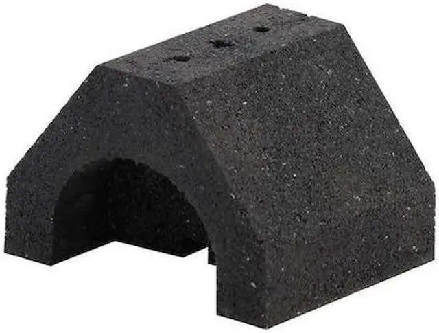 Alt view image 2 of 2 - DURA-BLOK DBM Pipe Support Base,200 Lb Load,4.8 In L