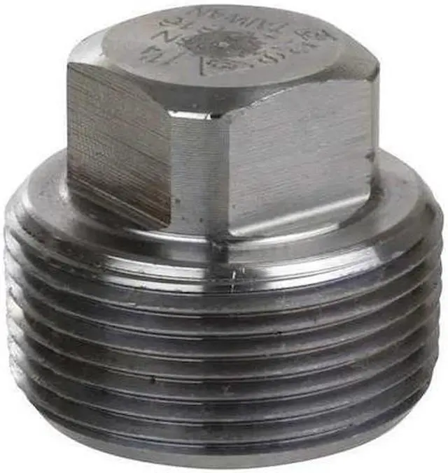 Main image of ZORO SELECT 1RTL3 3/4" MNPT 316 SS Square Head Plug