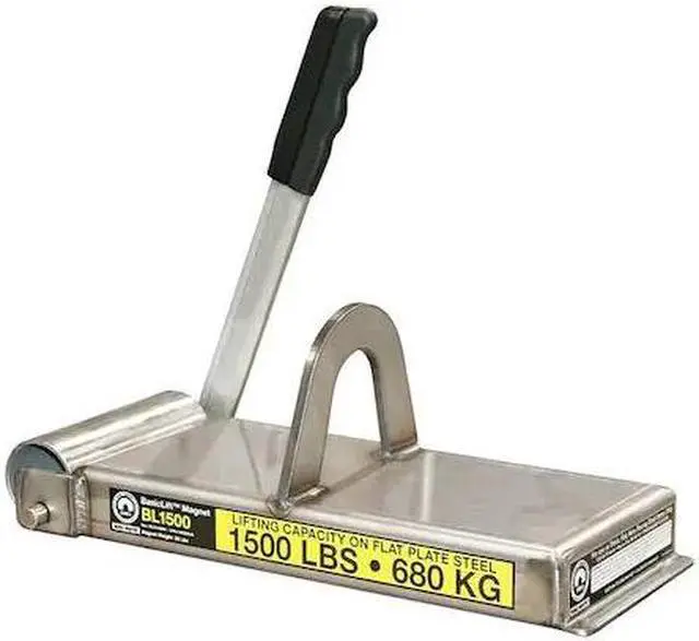 Main image of MAG-MATE BL1500 Lifting Magnet,1500 lb Cap,13-3/4 In OAL