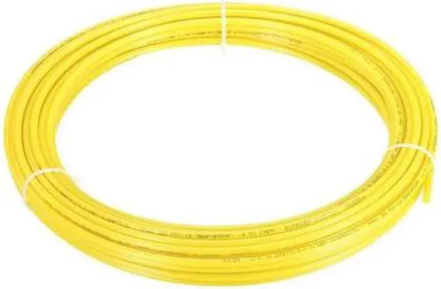 Main image of ZORO SELECT 2VDY3 Tubing,1/4" OD,Nylon,Yellow,100 Ft