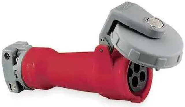 Alt view image 2 of 6 - HUBBELL WIRING DEVICE-KELLEMS HBL430C7W Watertight Pin & Sleeve Connector, 30
