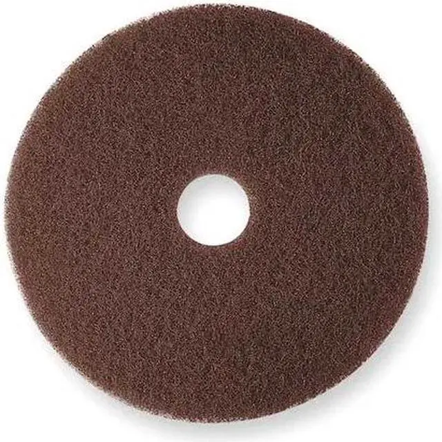 Main image of 3M 7100 Stripping Pad,15 In,Brown,PK5