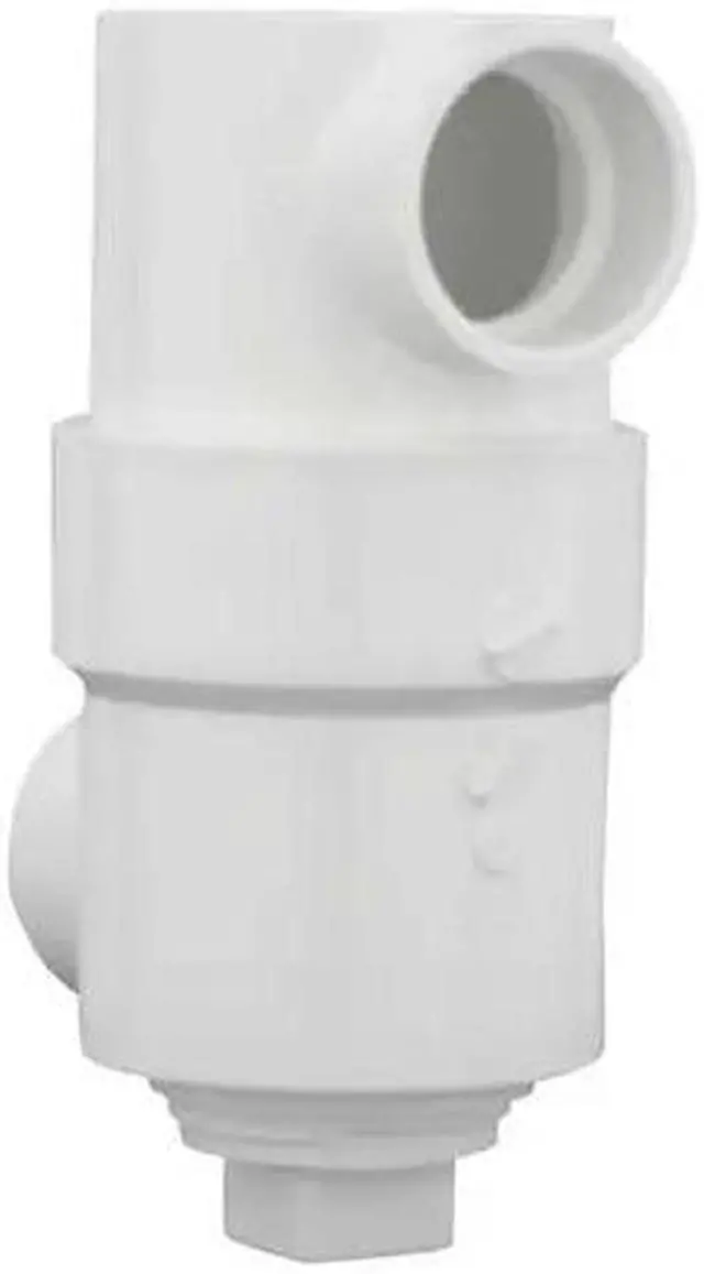 Alt view image 2 of 2 - MUELLER INDUSTRIES 1WKU1 PVC Drum Trap with Cleanout, Hub, 1 1/2 in x 3 in x 6
