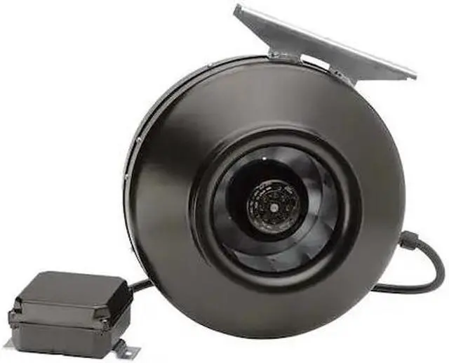 Alt view image 2 of 2 - SOLER & PALAU PV-150X Inline Centrifugal Duct Fan,6 In. Dia.