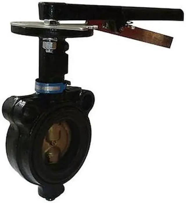 Alt view image 3 of 3 - MILWAUKEE VALVE MW-233E 4 Butterfly Valve,Wafer,Pipe Size 4 In