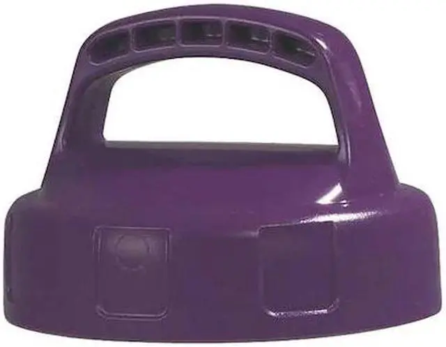 Main image of OIL SAFE 100107 Storage Lid,HDPE,Purple