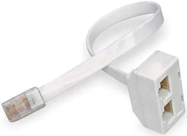 Alt view image 2 of 2 - PYRAMID 41270 8" Dual Port Connector, White