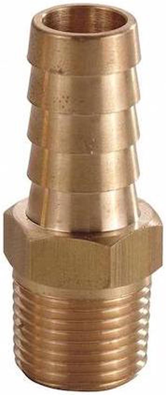 Main image of SPEEDAIRE 6AFK6 Hose Barb,5/16 In Barb,1/8 In MNPT,Brass