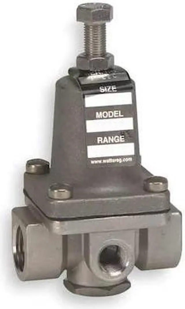 Main image of WATTS 1/4 SS 263 A 1 25 Pressure Regulator,1/4 In,1 to 25 psi