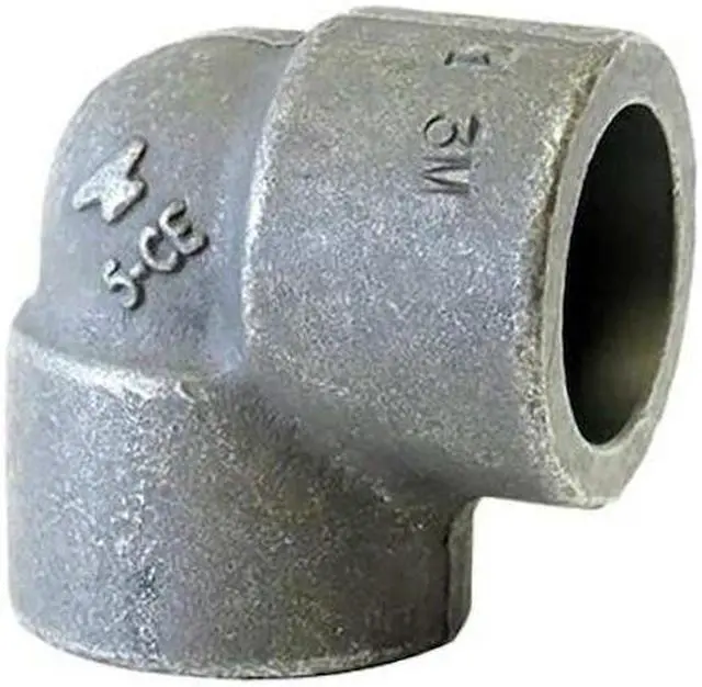 Main image of ANVIL 0362002008 2-1/2" Black Forged Steel 90 Degree Elbow