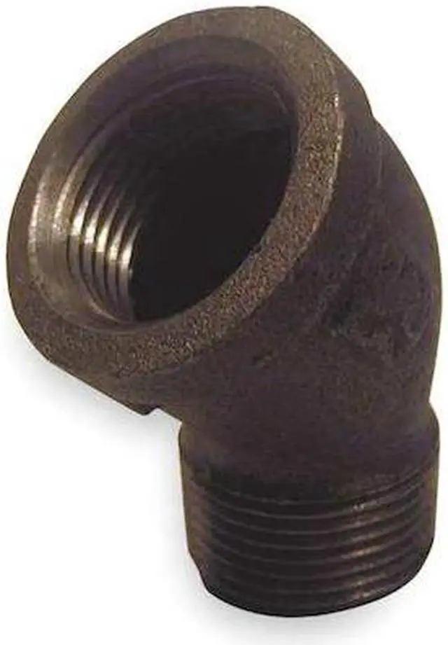 Main image of ZORO SELECT 1XKR7 45 Degree Street Elbow Street Elbow, 45 Degrees, 1-1/2" Pipe,