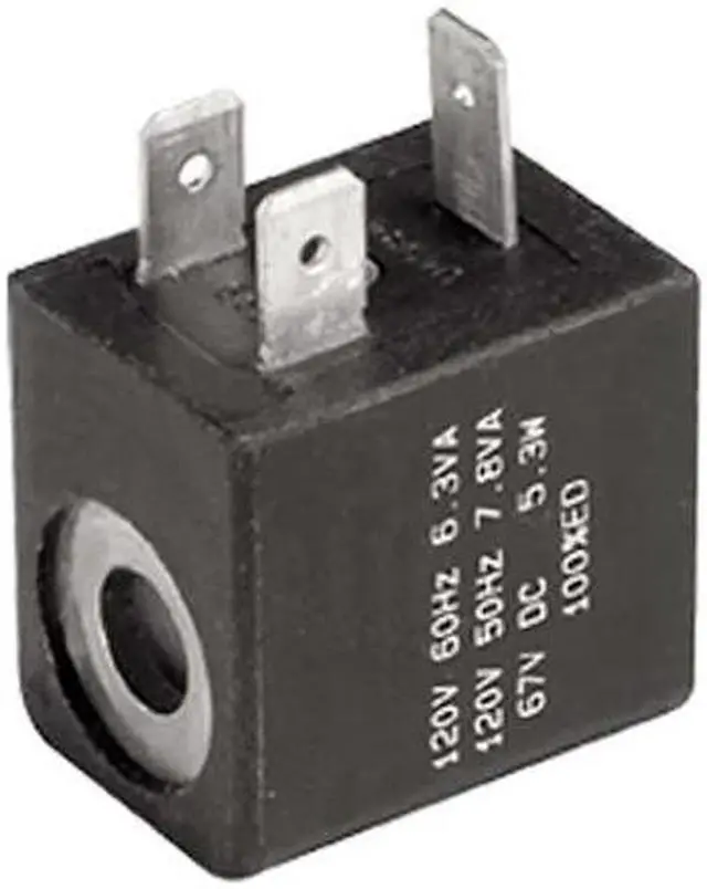 Main image of PARKER P2FCB448 Coil Kit,22MM 3 Pin,24 VDC,Viking