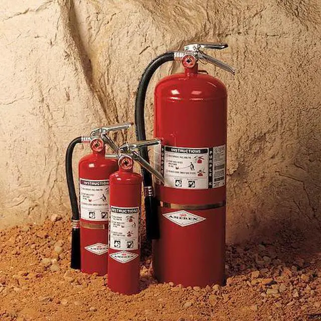 Alt view image 3 of 5 - AMEREX B410T Fire Extinguisher, 10B:C, Purple K, 2.5 lb