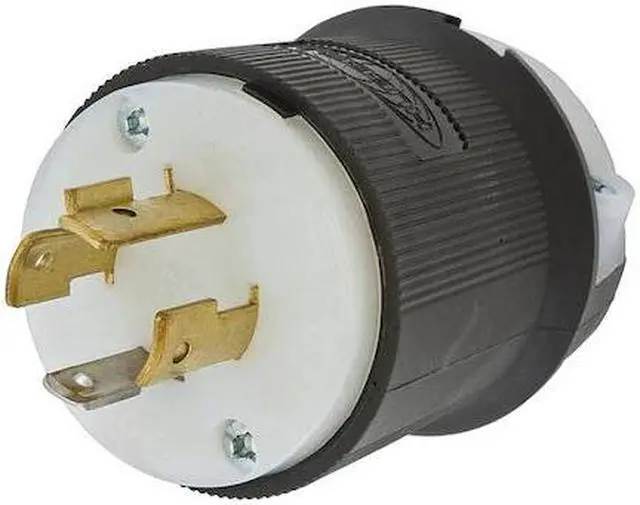 Main image of HUBBELL WIRING DEVICE-KELLEMS HBL2411 Locking Plug, L14-20P, 20 A, 125/250V AC,