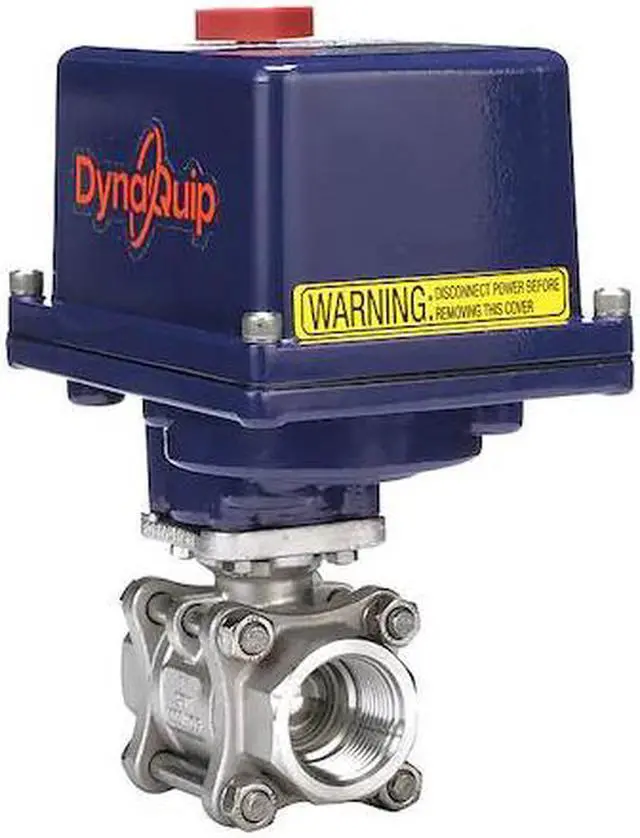 Alt view image 4 of 4 - DYNAQUIP CONTROLS E3S25AJE21 1" FNPT Stainless Steel Electronic Ball Valve 2-Way