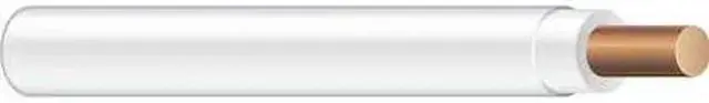 Alt view image 4 of 4 - SOUTHWIRE 11580801 Building Wire, THHN, 14 AWG, 500 ft, White, Nylon Jacket,