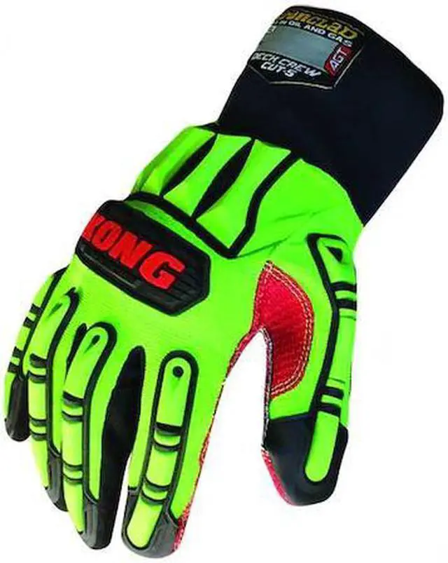 Main image of KONG KDC5-03-M Medium Green Neoprene Slip-On Cuff Impact Gloves
