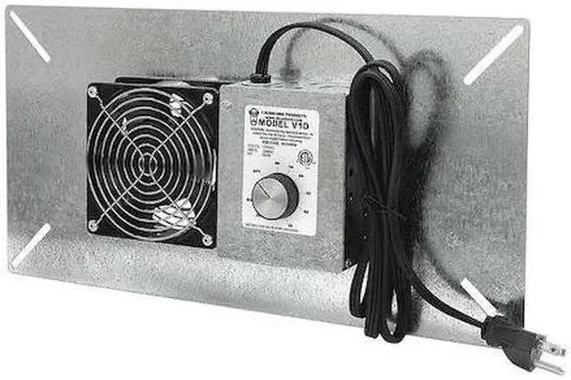 Alt view image 2 of 3 - Crawl Space Fan, 110 cfm, Plug-in