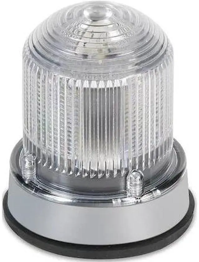 Alt view image 3 of 3 - EDWARDS SIGNALING 125XBRIRBA120A Warning Light, Amber, Blue, Red, (6) LED, 120V