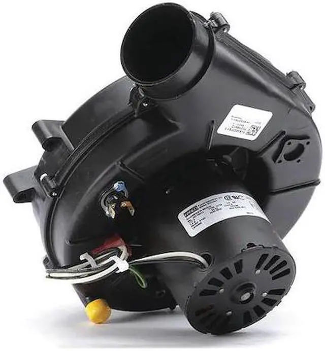 Alt view image 3 of 4 - FASCO A140 Draft Inducer Blower, 115, Plastic, 9 in W, 9 7/8 in H