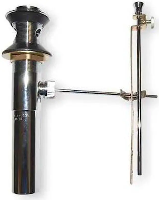 Alt view image 3 of 3 - CHICAGO FAUCET 1222-KJKCP Pop-Up Waste, Brass, 1 1/4 In Dia