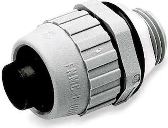 Alt view image 2 of 2 - HUBBELL WIRING DEVICE-KELLEMS P100NGYA Conduit Fitting Connector, 1 in,